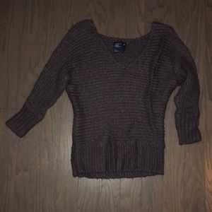 Dark purple American Eagle sweater